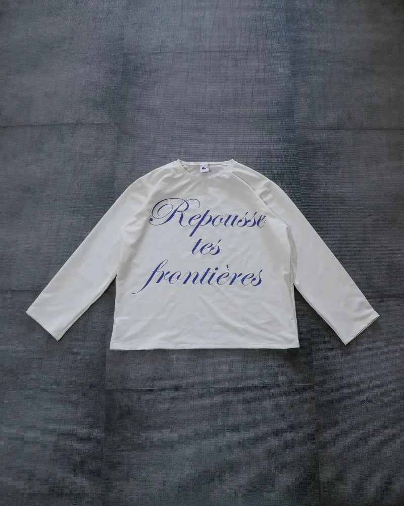 Loose Retro Fashion Striped Letter Print Casual Long - sleeved Shirt Men High Street Trendy Clothing Street Harajuku Y2K Top Women - 28.44