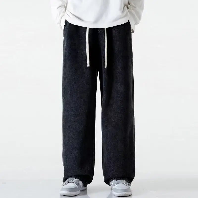 Casual Pants for Men Men's Clothing Male Clothes Baggy Pants Man Sport Big Size Gym Mens Trousers Cargo Sweatpants Y2k Tracksuit - 28.44