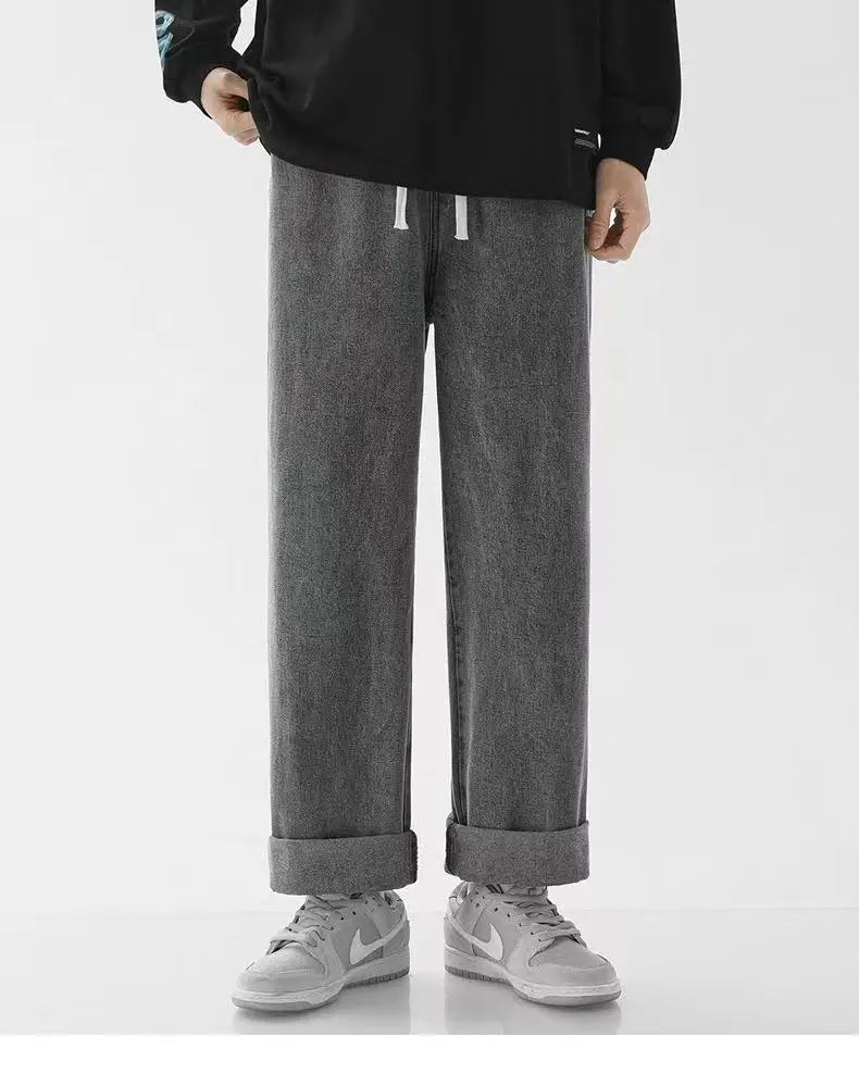 Casual Pants for Men Men's Clothing Male Clothes Baggy Pants Man Sport Big Size Gym Mens Trousers Cargo Sweatpants Y2k Tracksuit - 28.44