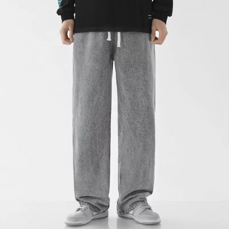 Casual Pants for Men Men's Clothing Male Clothes Baggy Pants Man Sport Big Size Gym Mens Trousers Cargo Sweatpants Y2k Tracksuit - 28.44